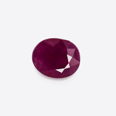 NATURAL BURMA RUBY GEMSTONE LOOSE FACETED OVAL SHAPE 3x5mm WHOLESALE Details about    