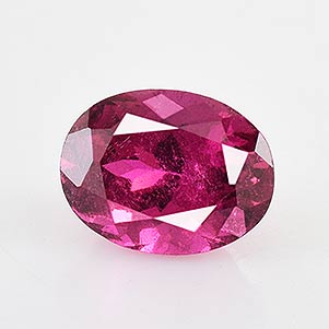 1.45 cts Natural Pink Tourmaline Faceted Oval Shape Flat Back 8.5x6.5x3 mm Loose Gemstone For Jewelry P-2685
